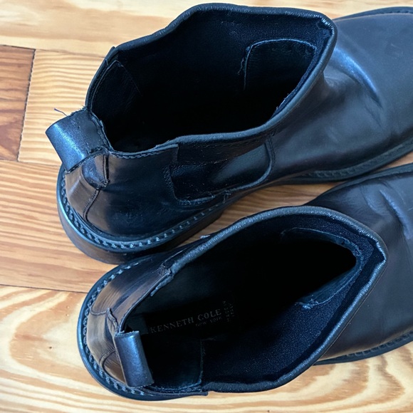 Kenneth Cole New York Square Toe Chelsea Ankle Boot Size 9